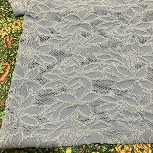 Tillys Women's ice blue top